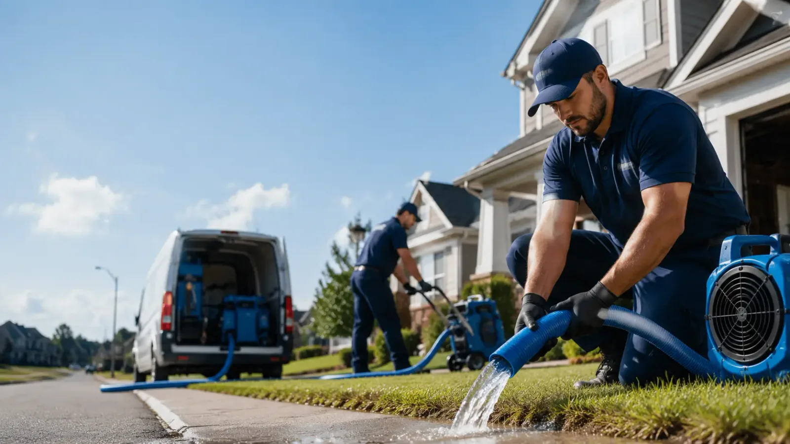 Flood Damage Restoration in Lake Dallas, TX